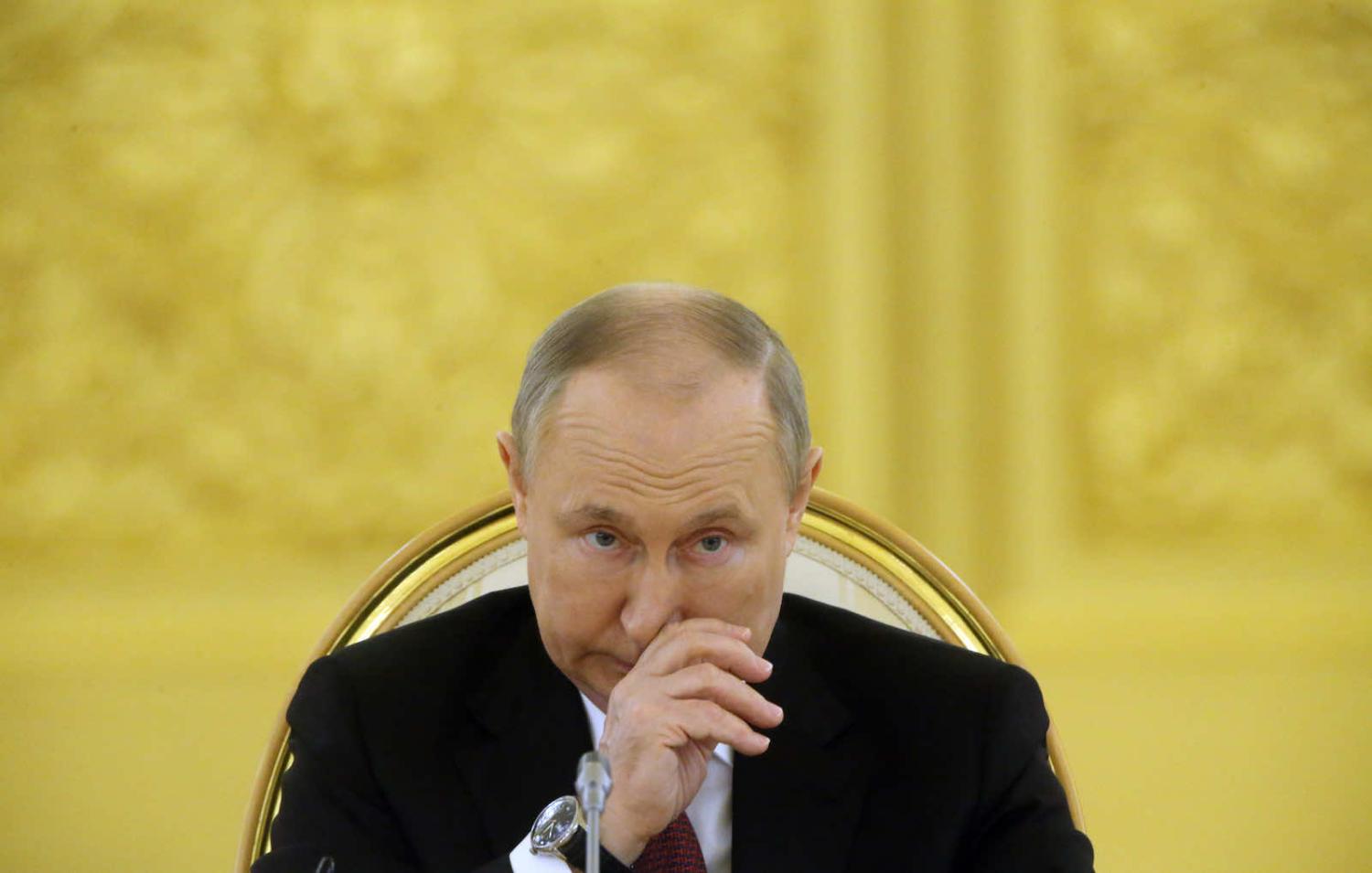 Even if illness is a poor explanation for the errors Vladimir Putin has committed to date, it may inform the future (Getty Images)