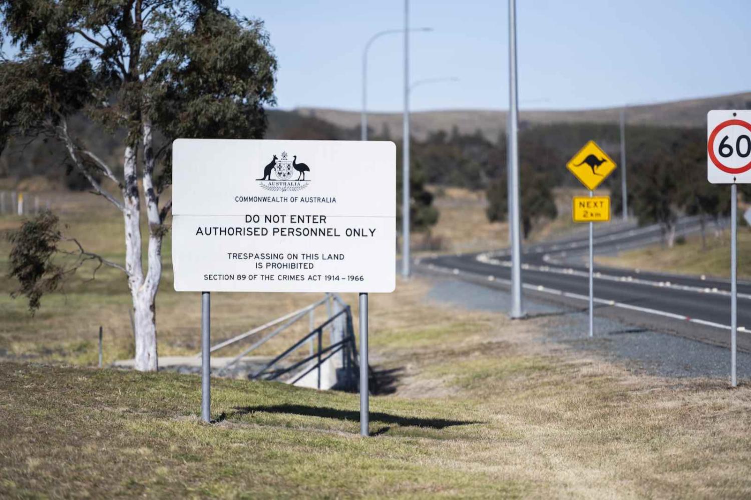 The Headquarters Joint Operation Command, the command centre for Australia's defence force operations around the world, in Bungendore, Australia (Rohan Thomson/Getty Images)
