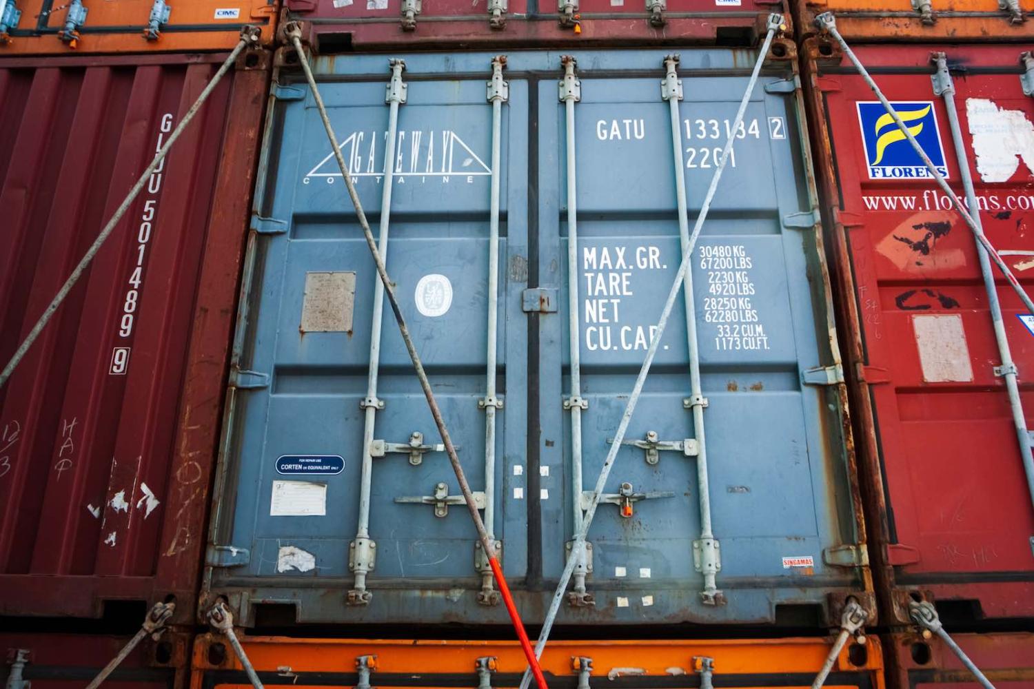 Shipping containers are in dwindling supply (Camille Delbos/Art In All of Us/Corbis via Getty Images)