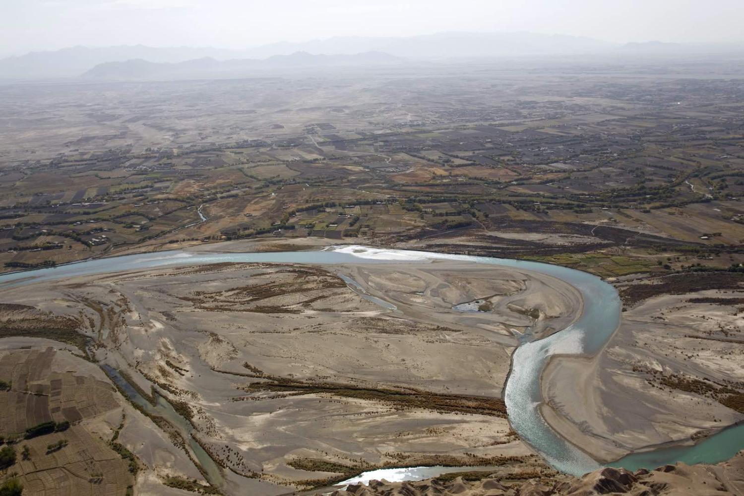 The Helmand River in Afghanistan (Behrouz Mehri/AFP via Getty Images)