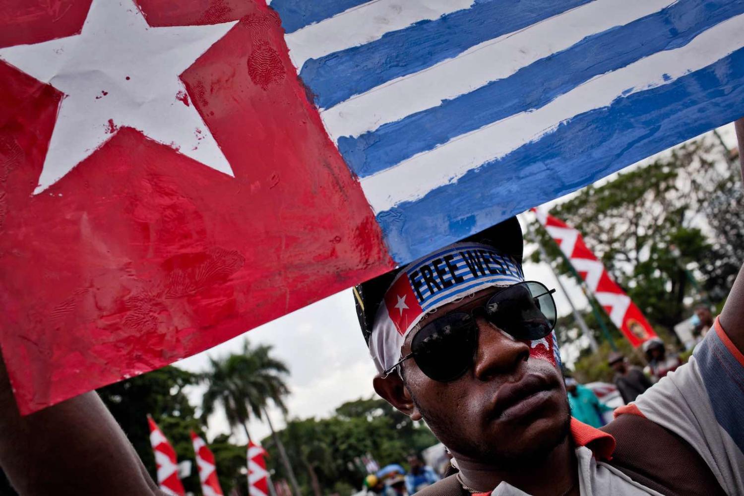 Pacific Island Forum members are increasingly frustrated its attempts so far to engage with Indonesia over West Papua have come to little (Photo: Ulet Ifansasti/Getty)