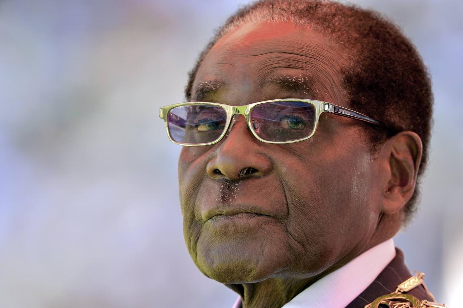 Robert Mugabe in 2013, having secured eight consecutive terms in power (Photo: Alexander Joe/AFP/Getty)