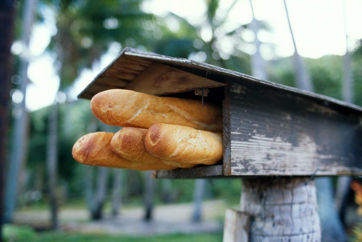 Tahitian lunch delivered by mailbox (Photo: Getty Images)