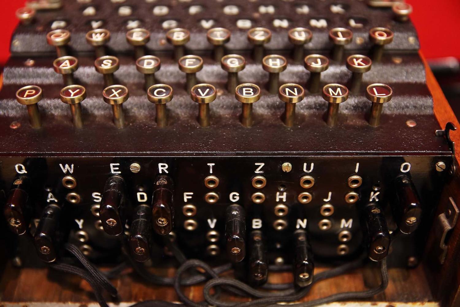 The Enigma Machine (Spencer Platt/Getty Images)