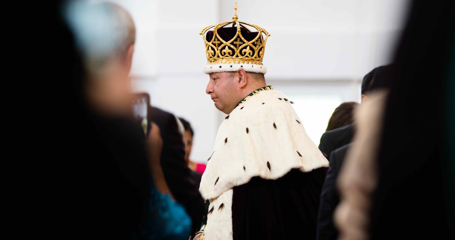 King Tupou VI of Tonga after the official coronation in 2015 (Photo: Edwina Pickles/Getty)