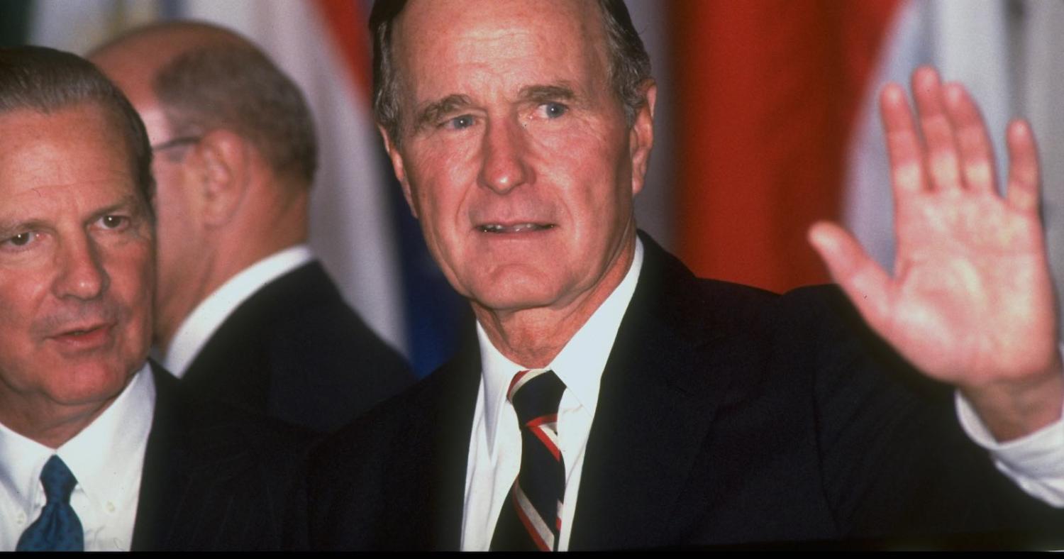 George H. W. Bush, 1989 (Photo: Diana Walker via Getty)