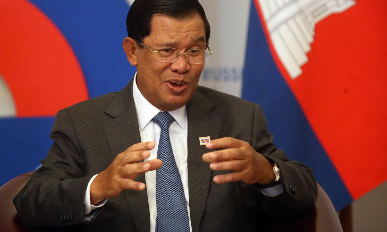 Cambodian Prime Minister Hun Sen (Photo: Mikhail Svetlov/Getty)