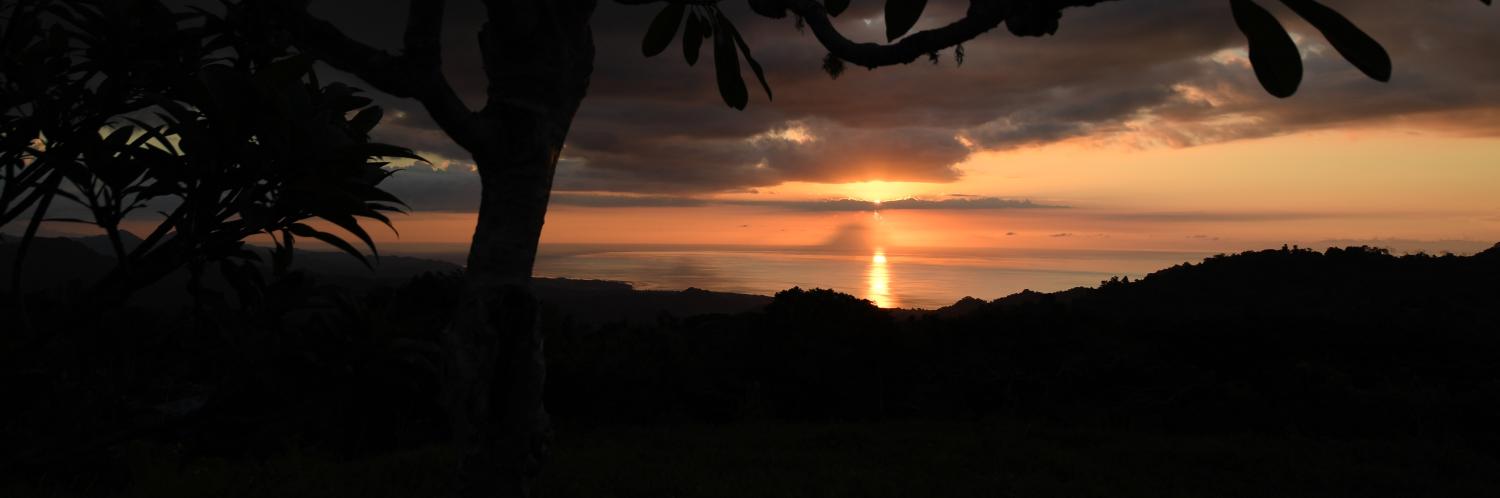The sun sets over Timor-Leste, 2017 (Photo: James D Morgan/Getty Images)