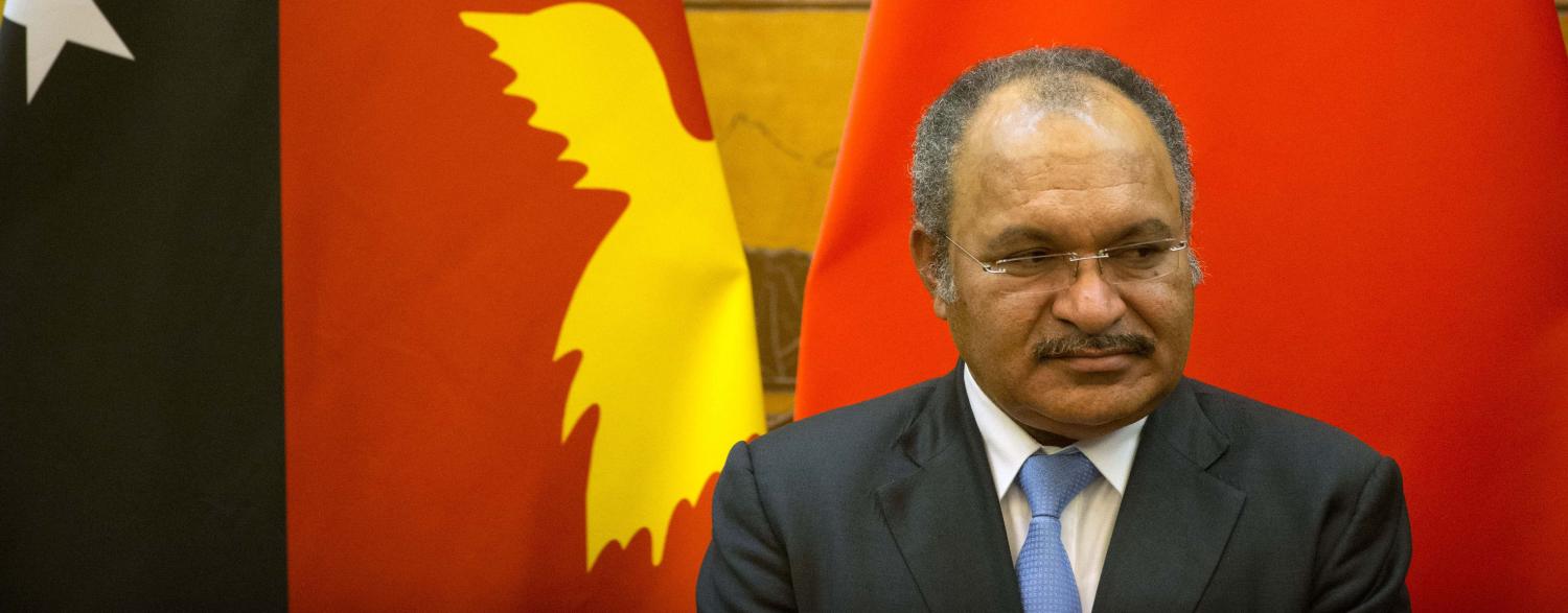 Papua New Guinea's Prime Minister Peter O'Neill (Photo: Mark Schiefelbein/Getty)