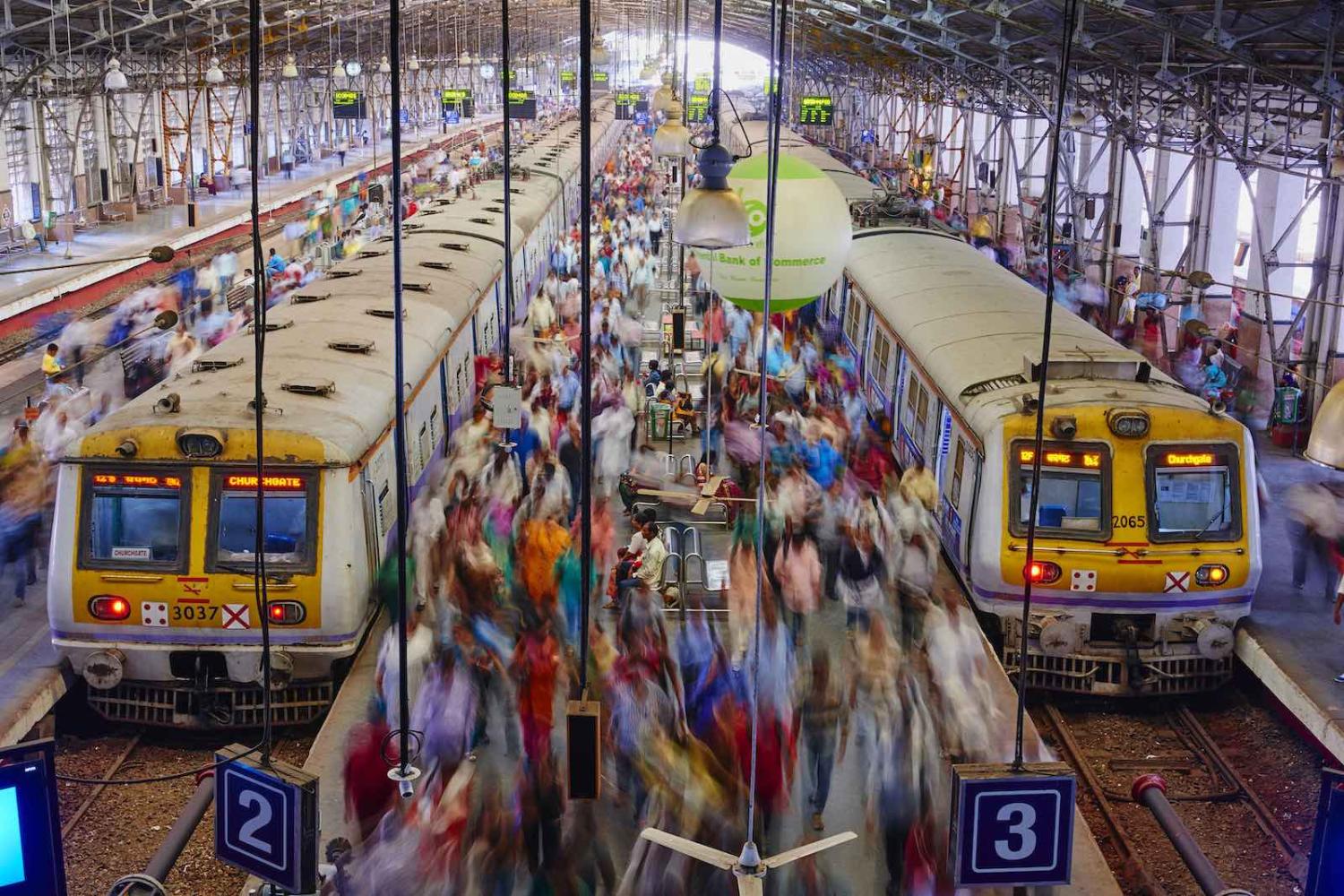 Victoria Station in Mumbai (Tuul & Bruno Morandi/Getty Images)