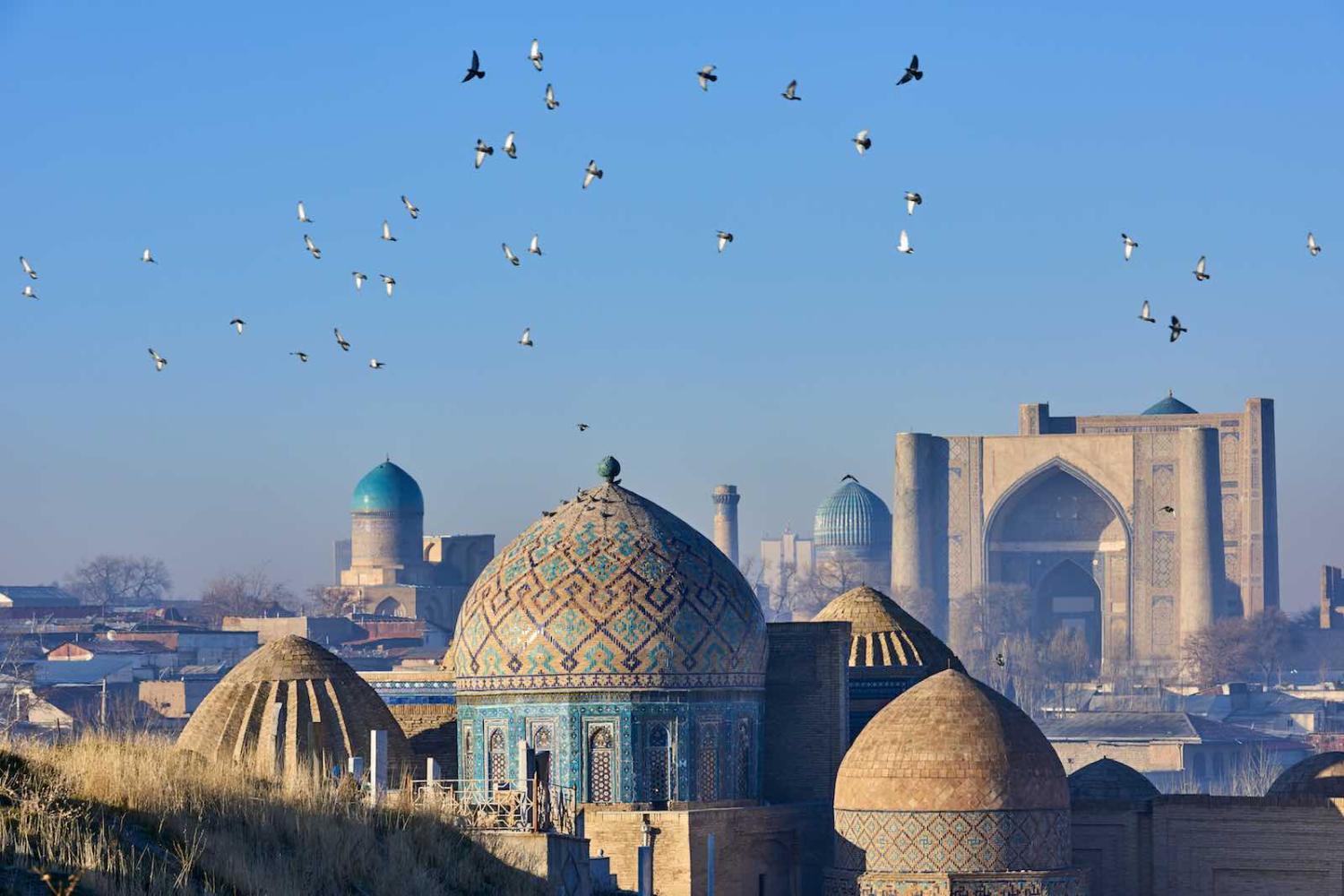 Shah-i-Zinda necropolis in Samarkand, Uzbekistan (Getty Images)