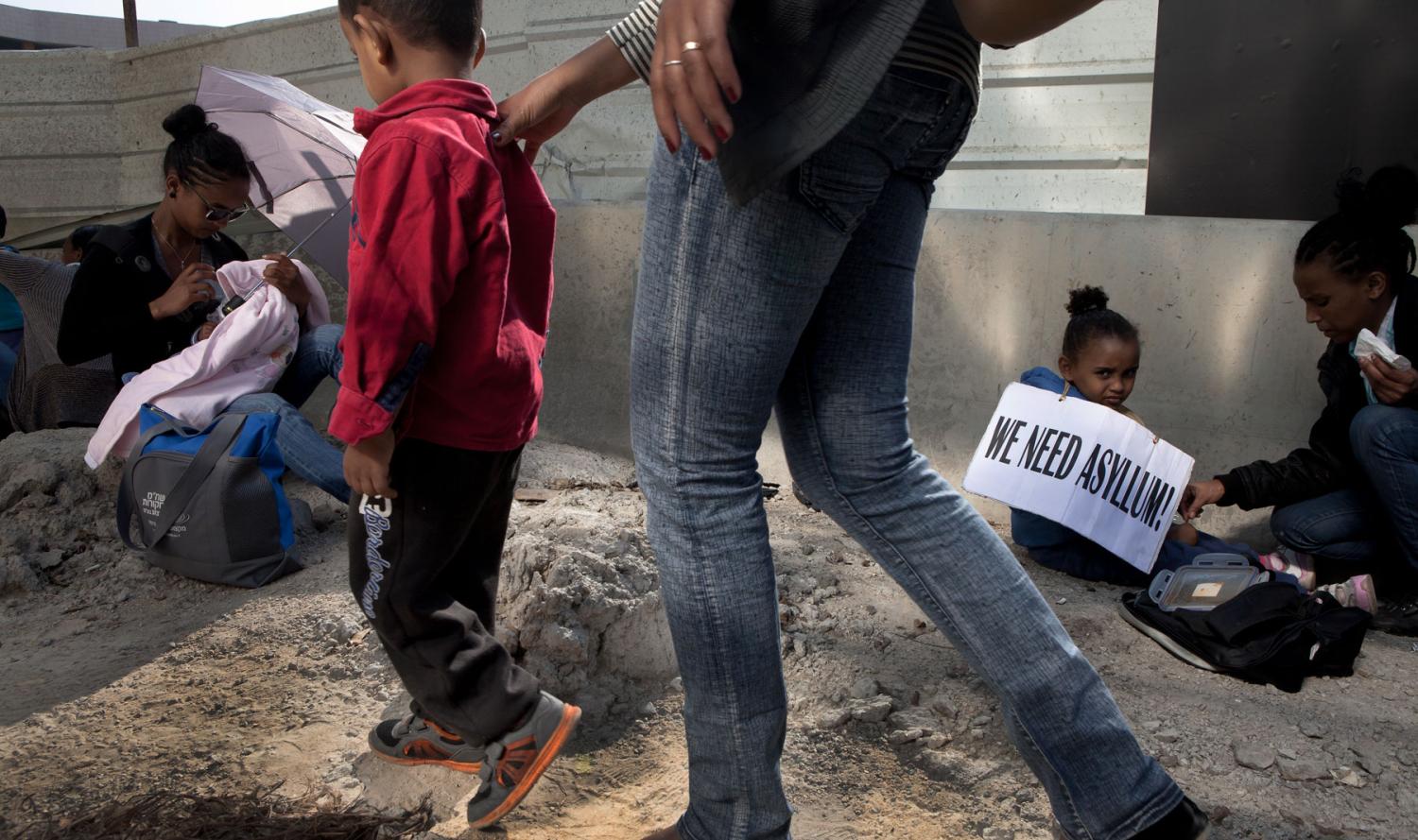 African asylum seekers in Israel (Photo by Amir Levy/ullstein bild via Getty Images)