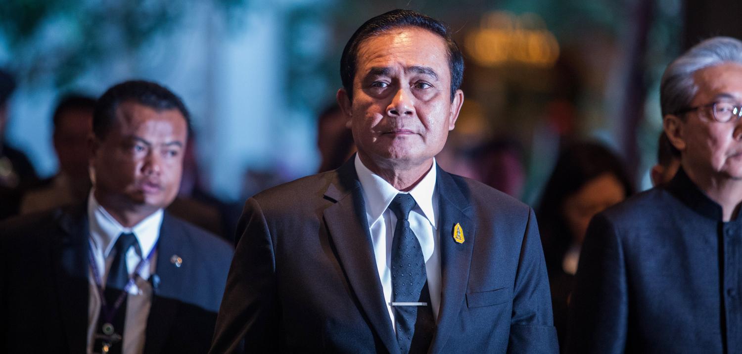 General Prayut Chan-Ocha, June 2017 (Photo: Getty Images/Bloomberg)