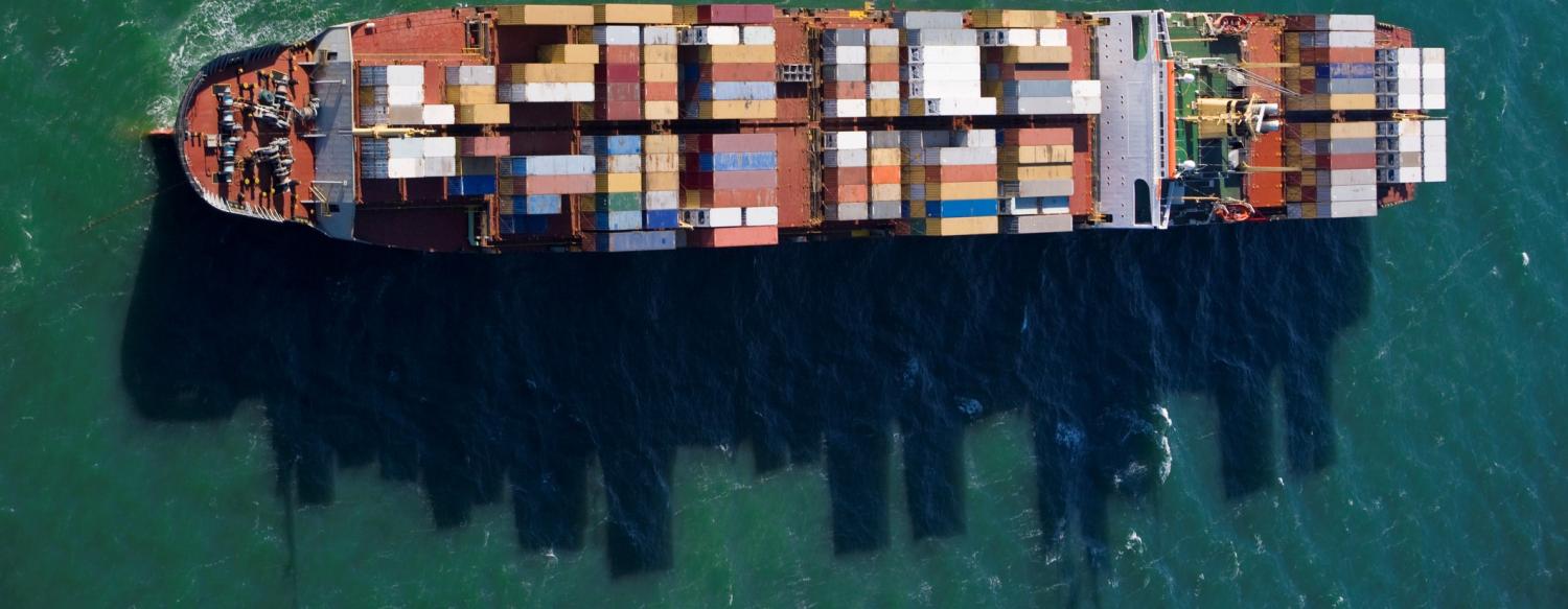 A container ship near Melbourne (Photo: James Lauritz/Getty Images)