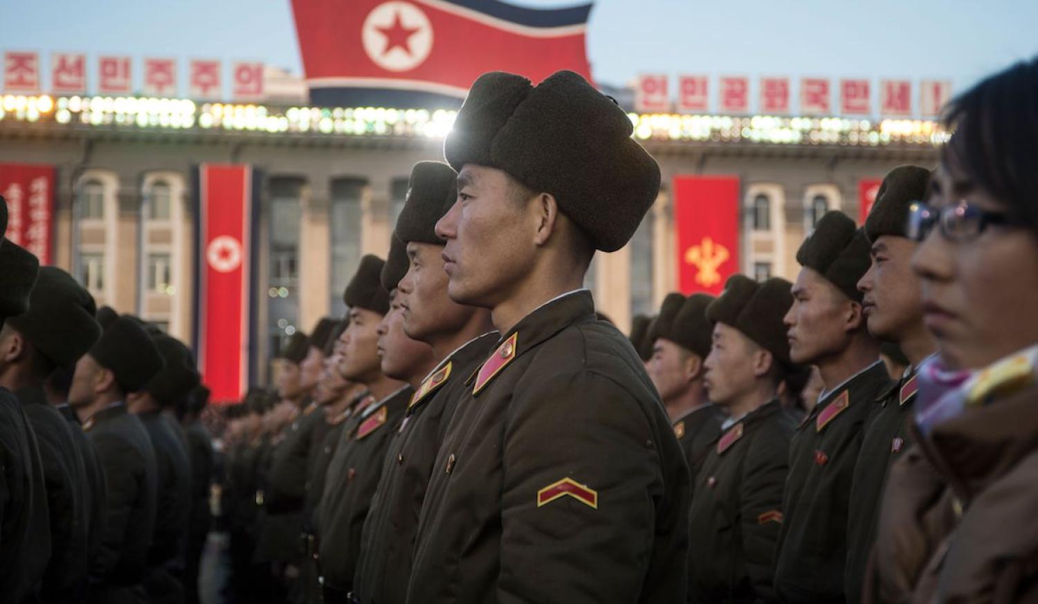 North Korean soldiers (Photo: Kim Won-Jin via Getty)