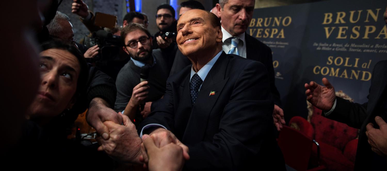 Forza Italia leader Silvio Berlusconi, December 2017 (Photo: Antonio Masiello/Getty Images)
