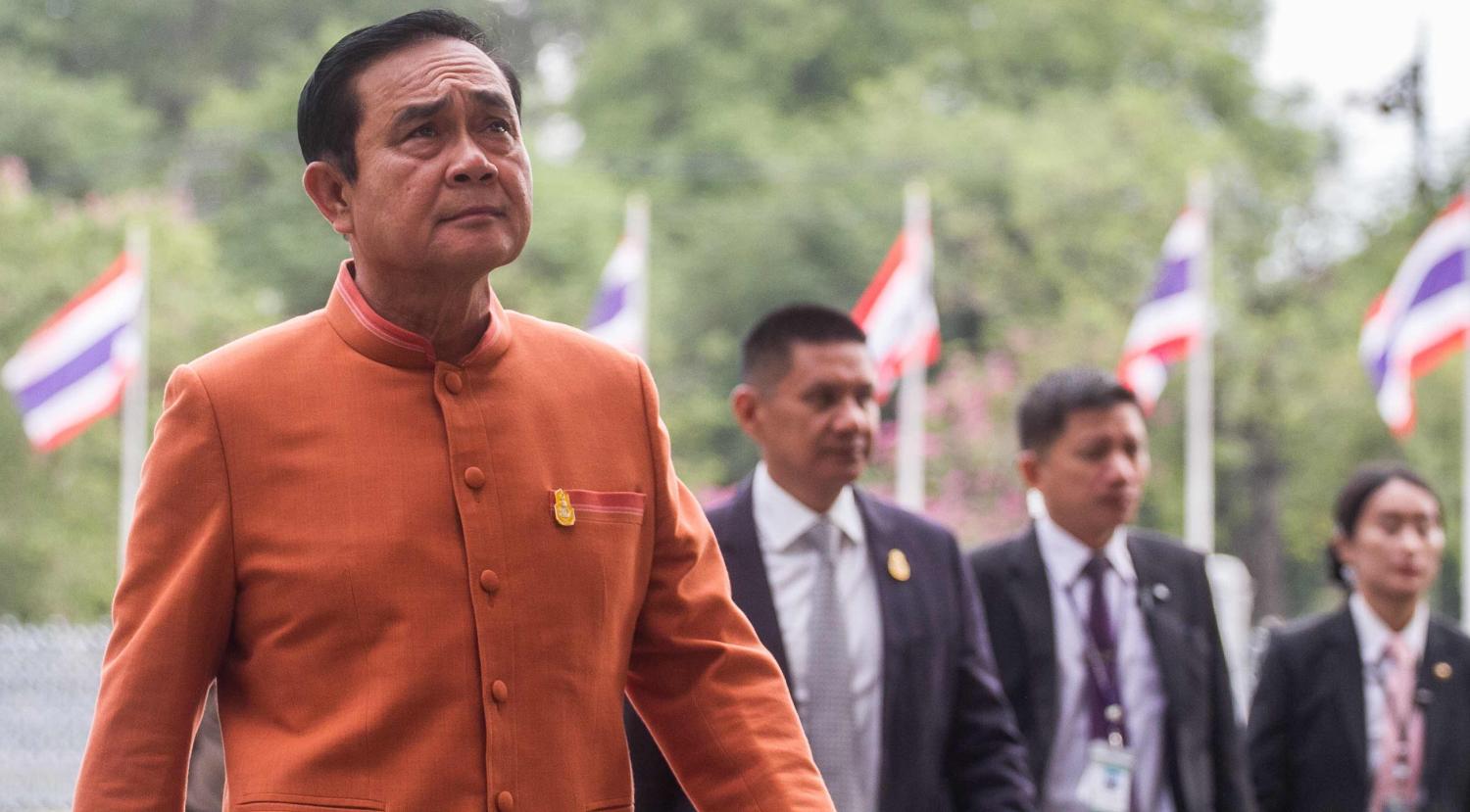 Thailand's Prime Minister Prayut Chan-ocha in January (Photo: Vichan Poti/Getty)