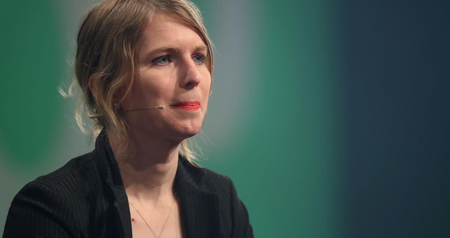 Chelsea Manning in May during an appearance in Berlin, Germany (Photo: Sean Gallup/Getty) 