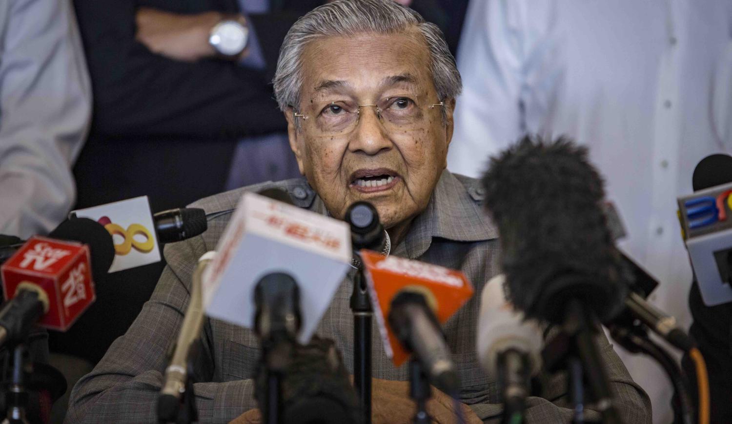 Mahathir Mohamad, chairman of Pakatan Harapan, or the Alliance of Hope (Photo: Ulet Ifansasti/Getty)