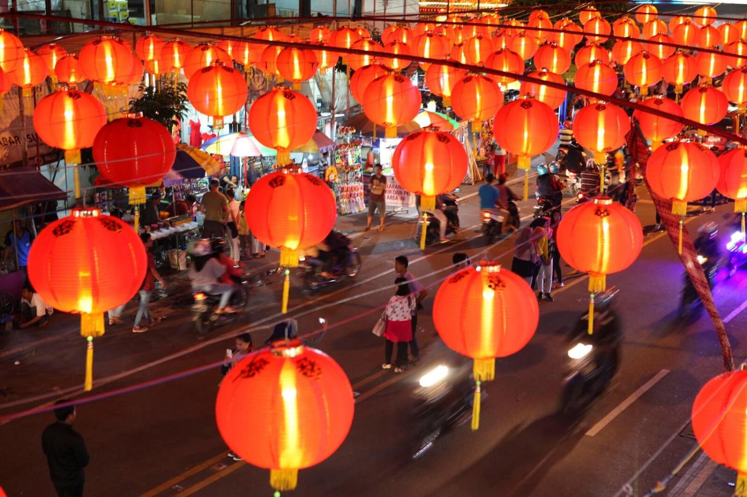 Chinese New Year celebrations in Surakarta, Indonesia (Photo: Barcroft Media, via Getty)
