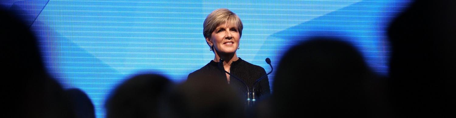 Julie Bishop's Washington mission: Find out who's running the show