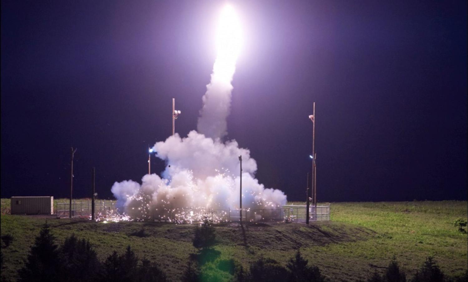 Missile launch at US Pacific Spaceport Complex, Alaska. (Photo: US Pacific Command/Flickr)