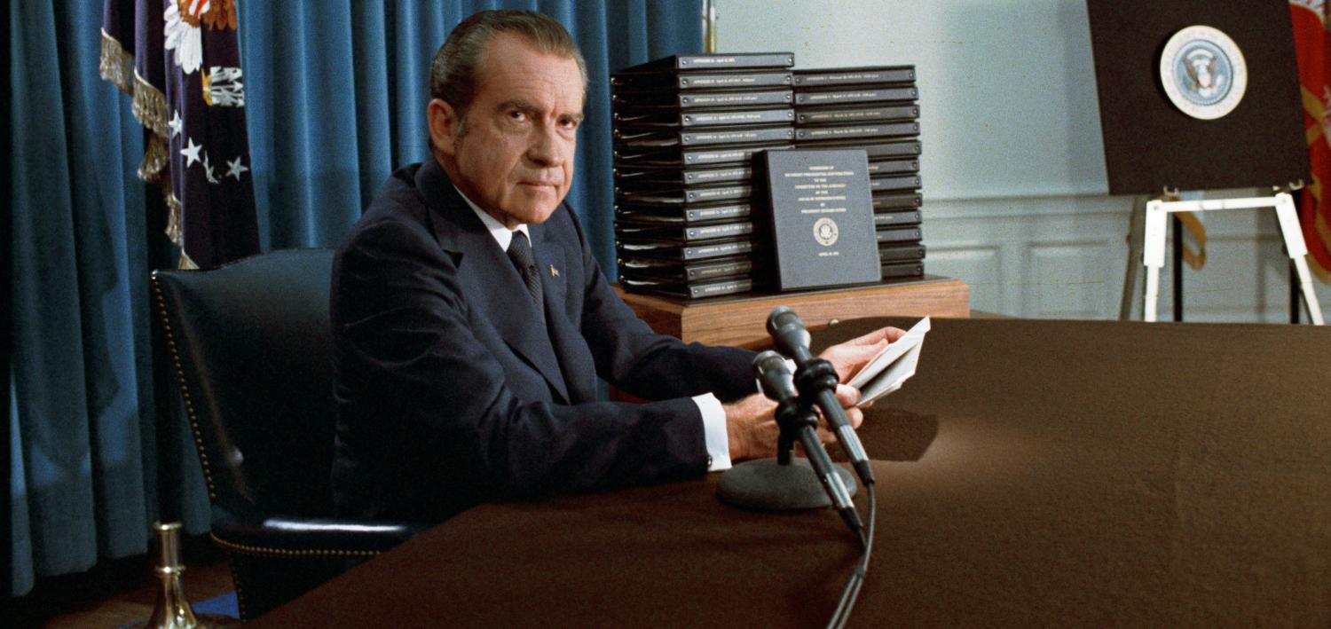 US President Richard Nixon, April 1974 (Photo: Wikimedia/National Archives & Records Administration)
