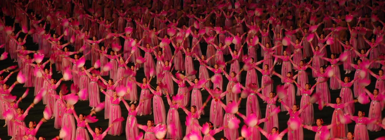 Mass games in Pyongyang  (Photo: Flickr/(stephan)