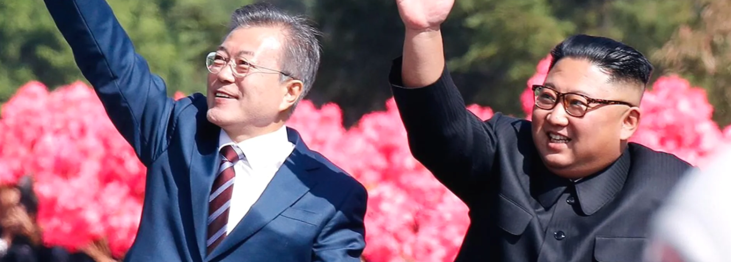 President Moon Jae-in and President Kim Jong-un (Photo: Vimeo)