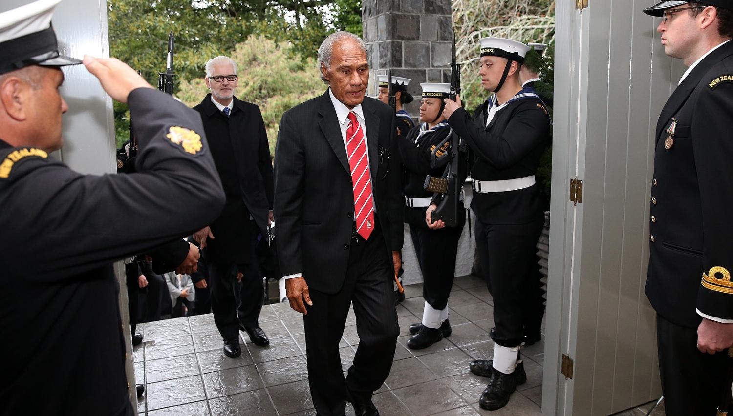 Tonga’s King Tupou VI has dissolved the parliament led by PM Samuela 'Akilisi Pohiva (pictured). (Photo: Getty Images)