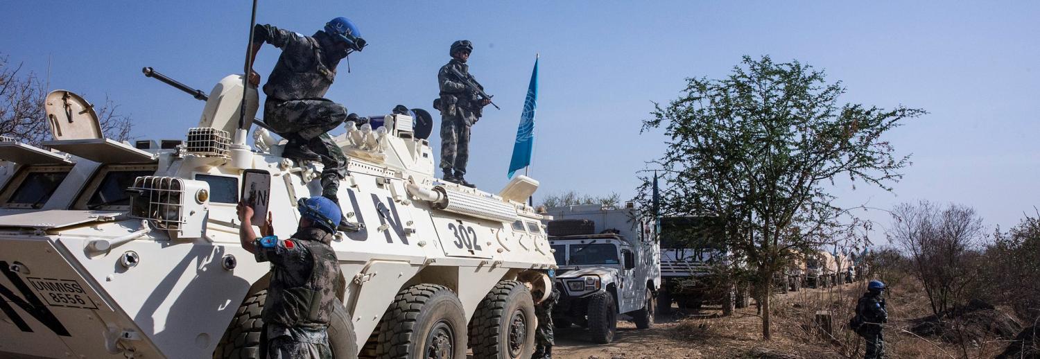 A UN-protected convoy travelled through South Sudan in January to assess the humanitarian situation (Photo: Flickr/UNMISS) 
