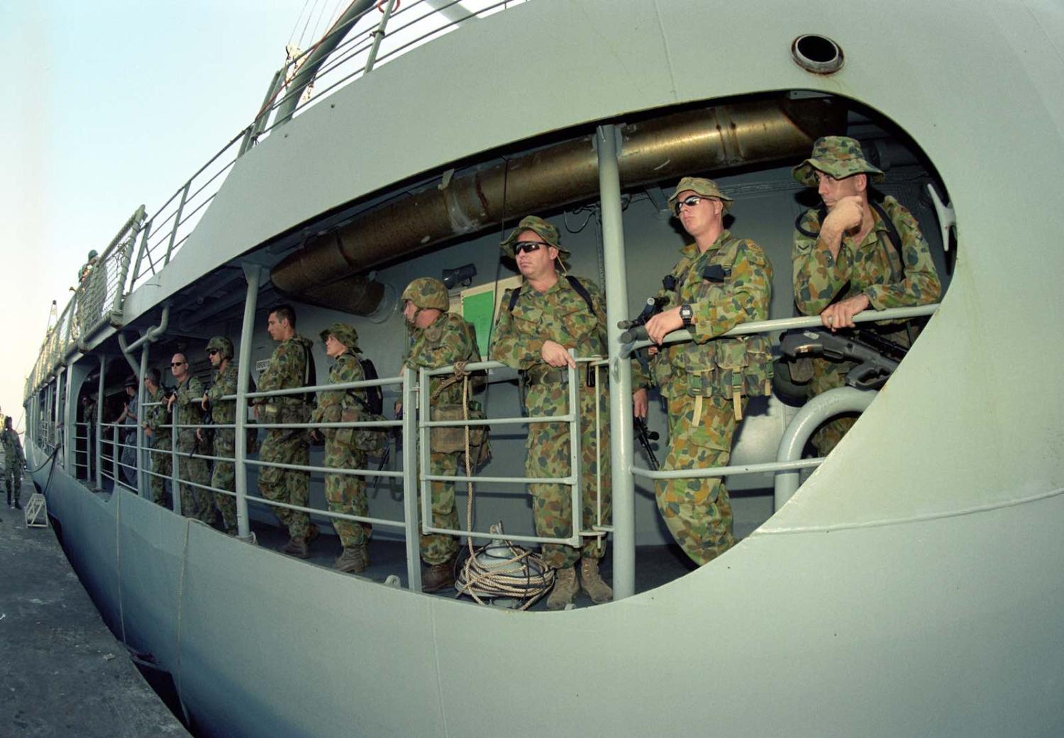 Darwin to Dili, 10 hours by sea (Photo: Department of Defence)