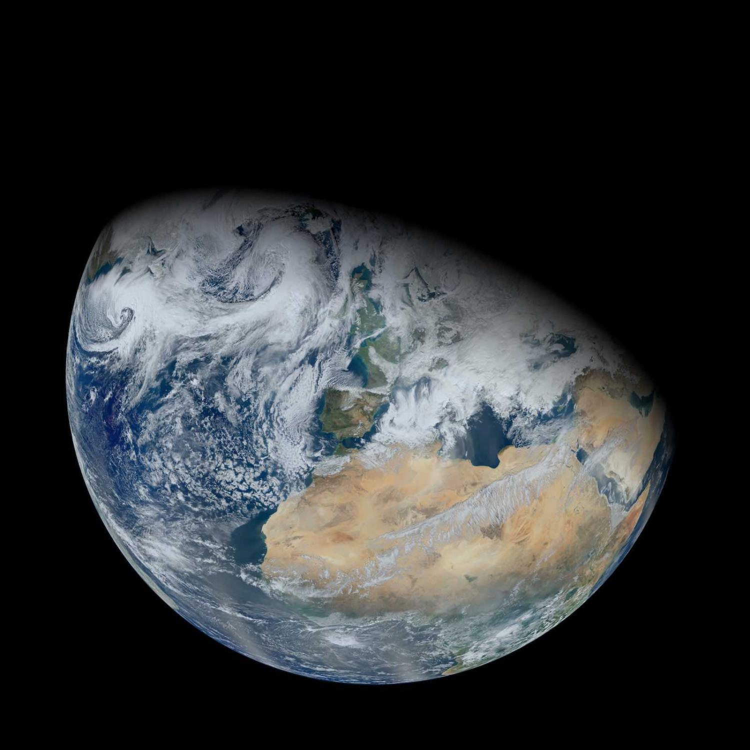 Casting shade on “negative globalism” (Photo: NASA)