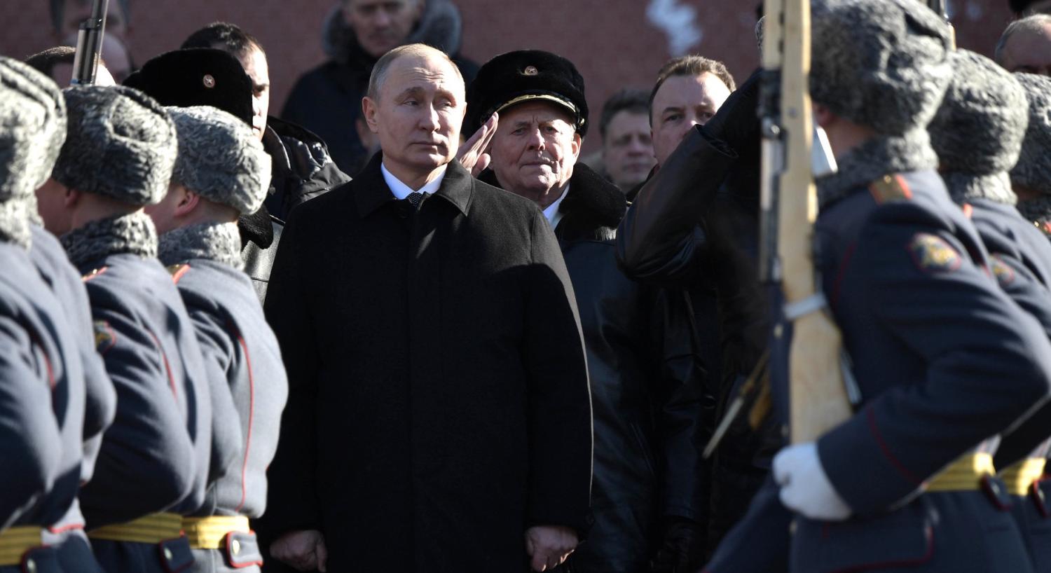Vladimir Putin at a ceremony in Moscow last week (Photo: Kremlin.ru)