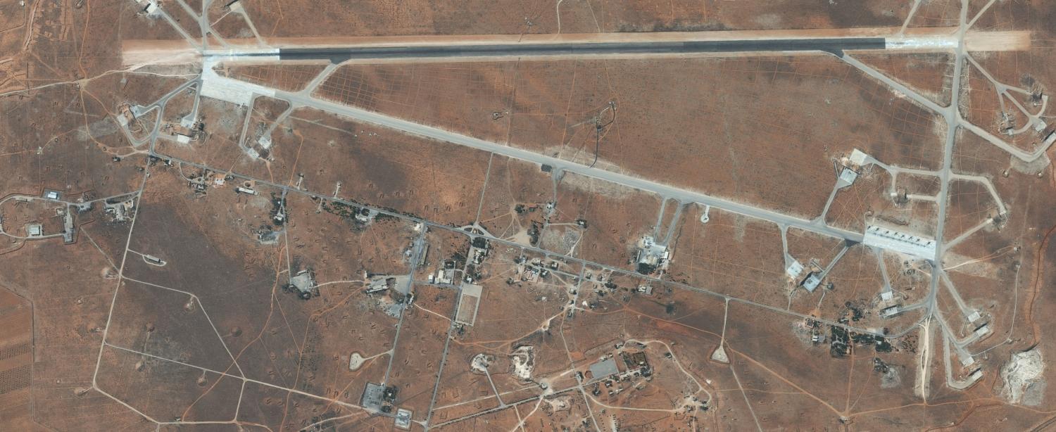 Shayrat airbase, September 2016 (Photo: Getty Images/DigitalGlobe)