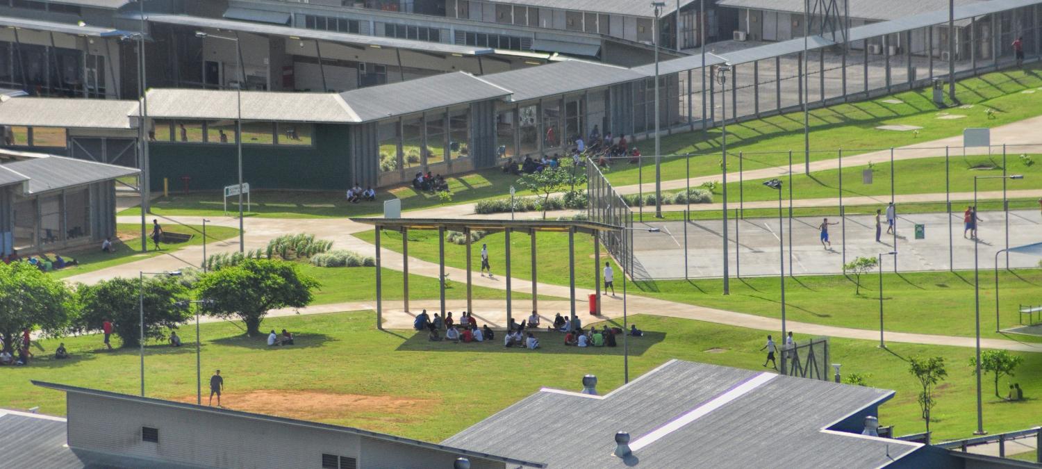 Christmas Island Detention Centre, 2013 (Photo: Getty Images/Scott Fisher)