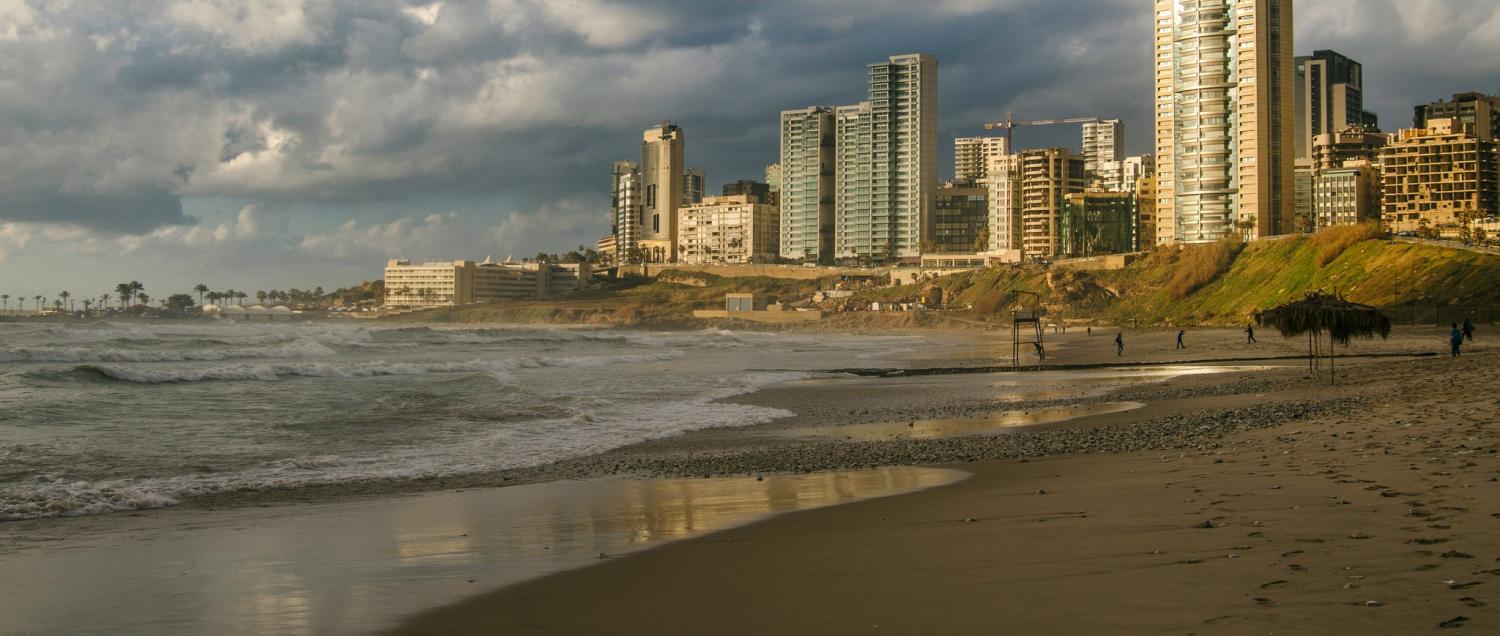 A beach in Beirut, Lebanon, 2016 (Photo: Flickr/Jonhy Blaze)