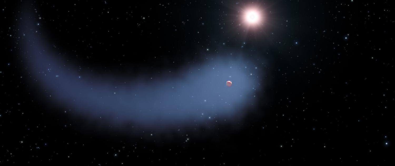 Hubble sees a 'Behemoth' bleeding atmosphere around a warm exoplanet (Photo: Flickr/NASA)