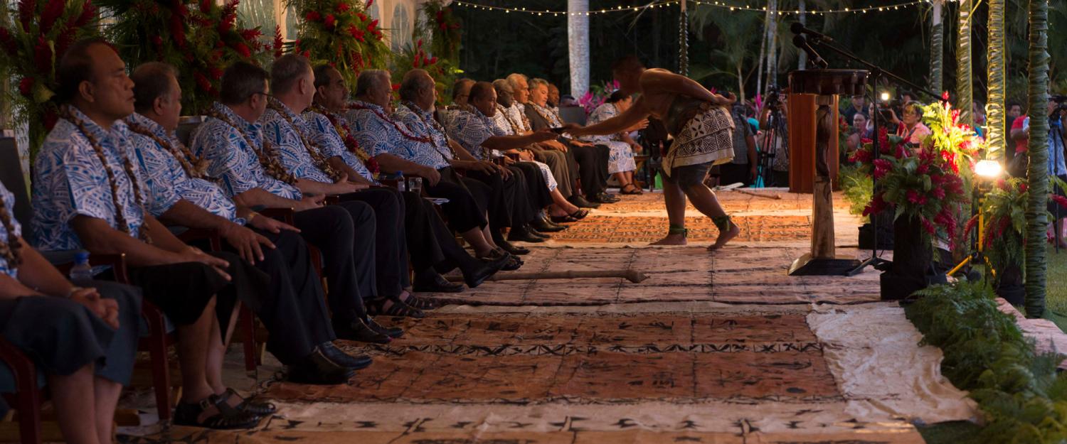 2017 Pacific Islands Forum Opening Ceremony. Photo: Flickr user US Embassy New Zealand