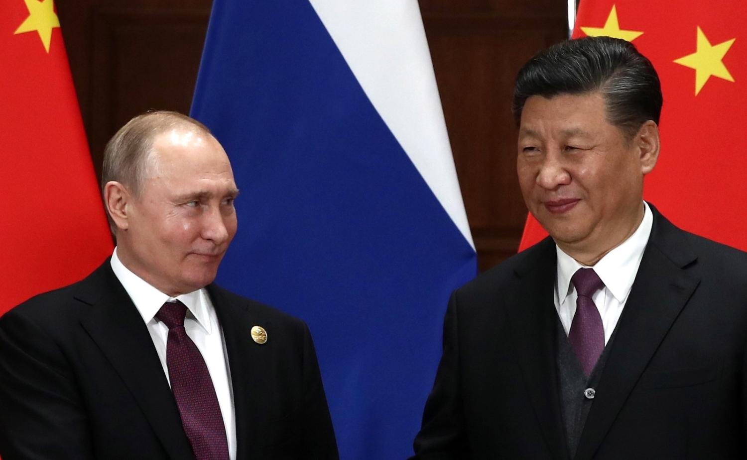 Close friends: Russia’s Vladimir Putin and China’s Xi Jinping (Photo: TASS via Kremlin.ru)