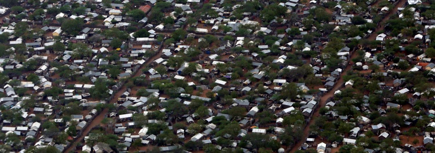 Aerial Views of Ifo 2 Refugee Camp in Dadaab, Kenya (Photo: Flickr/United Nations)