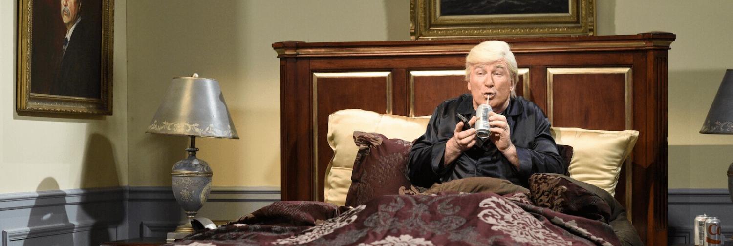 Alec Baldwin as President Donald Trump on Saturday Night Live (Photo: Will Heath/Getty)