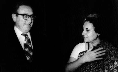 Henry Kissinger’s boss had no liking for India’s Prime Minister Indira Gandhi (PUNJAB/AFP via Getty Images)