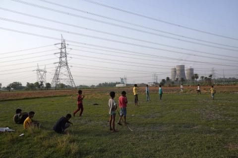 A coal-fired thermal power plant of National Thermal Power Corporation (NTPC), at Dadri in Gautam Budh Nagar district, Uttar Pradesh, India (Mayank Makhija/NurPhoto via Getty Images)