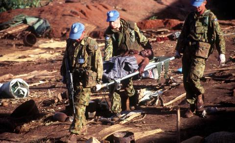 Australian personnel deployed in Rwanda, 1994–1995 (Photo: Department of Defence)