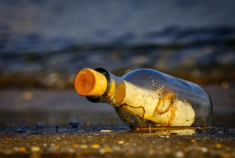 Might as well float a message in a bottle (Antonios Ntoumas/Pixabay)