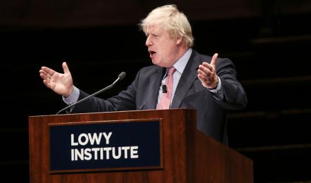 The 2017 Lowy Lecture: Then-UK Foreign Secretary Boris Johnson