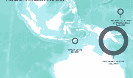 Mapping Chinese aid in the Pacific