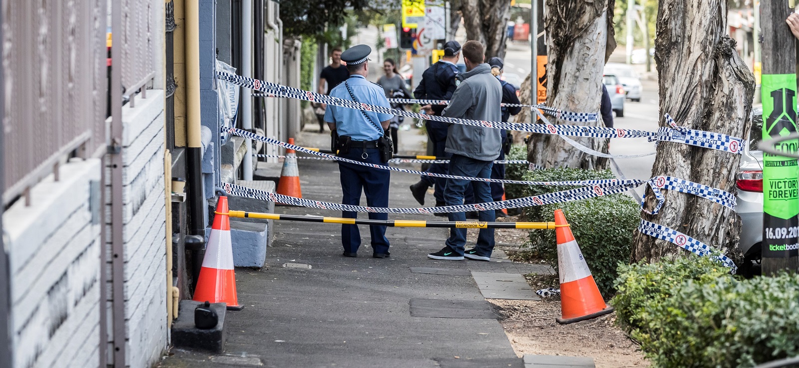 Police raided four Sydney houses and arrested four men over an alleged terror plot on 31 July. (Photo: Brook Mitchell/Getty Images)